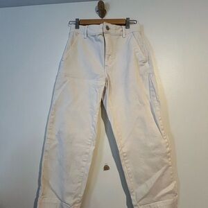 Everlane Classic Cream Wide-Leg Pants